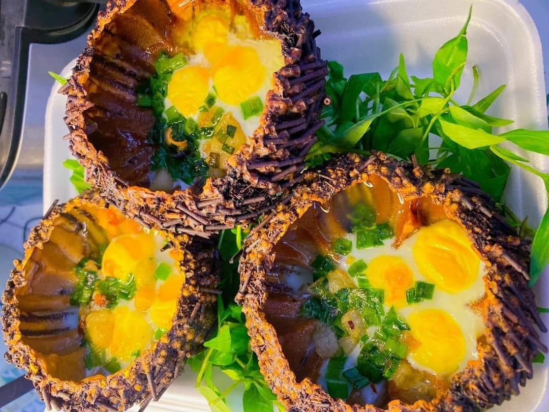 Spiky on the outside, rich and buttery inside
