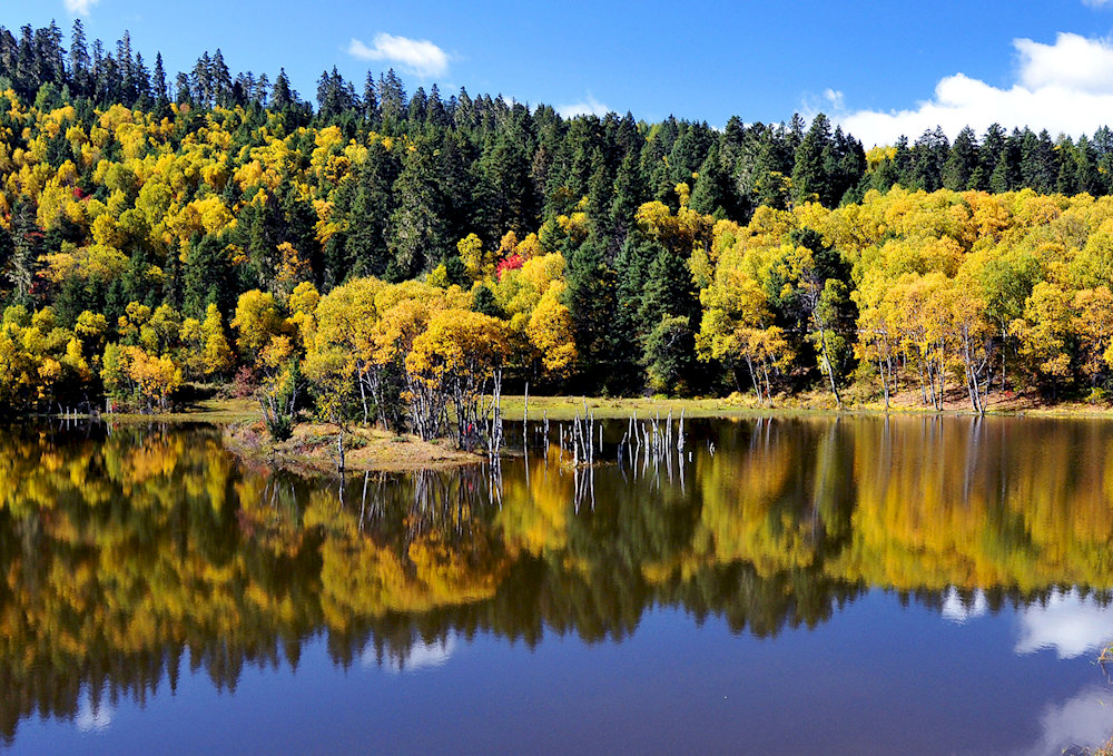 Pudacuo National Park features alpine lakes, coniferous forests, and lush meadows