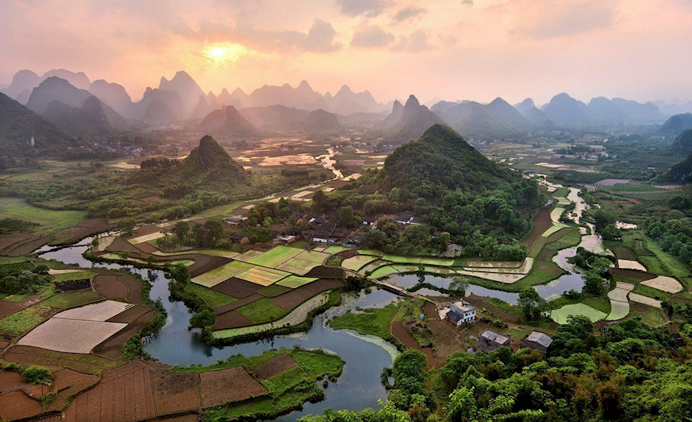 The terraced rice fields and tranquil countryside make this a paradise for nature lovers and photography enthusiasts