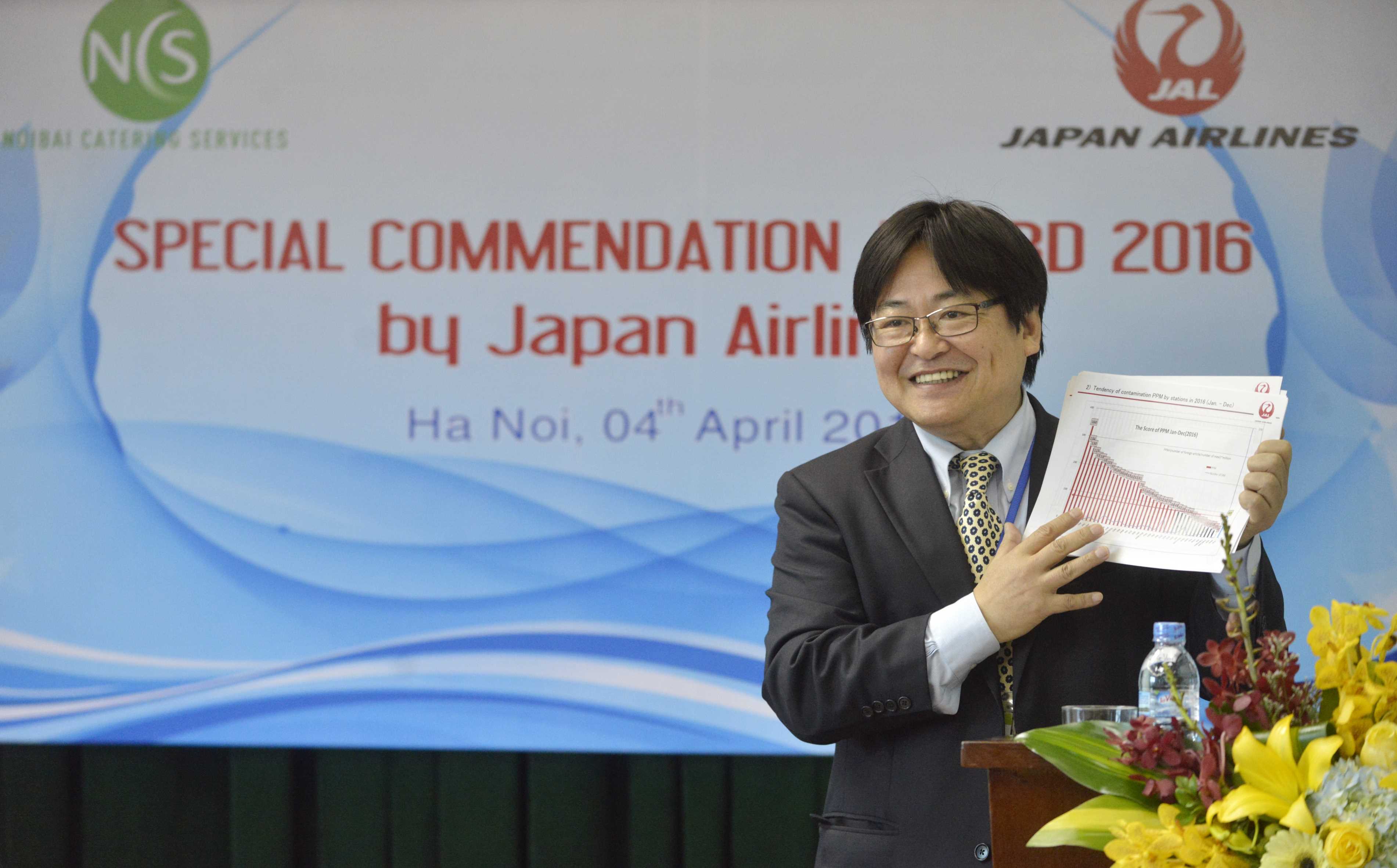 1. Ông Shintaro Watanabe – Chuyên gia đánh giá của Japan Airlines bất ngờ trước các chỉ số ATVSTP tuyệt đối của NCS