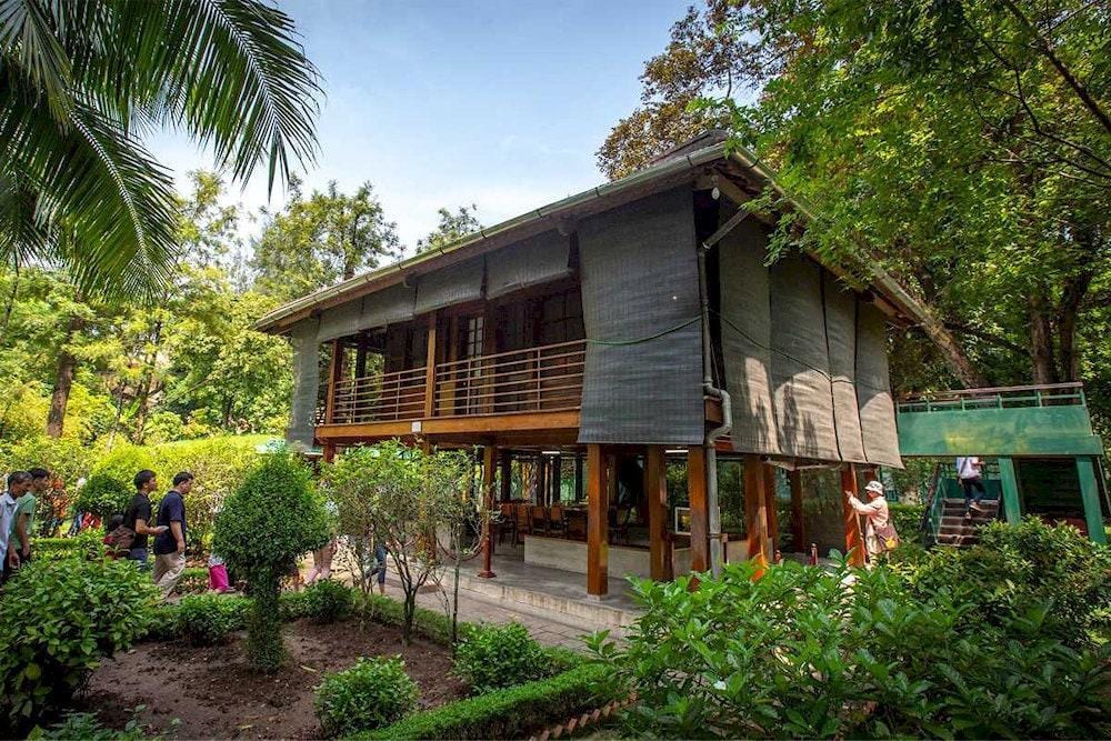 President Ho Chi Minh chose to live in a simple house, instead of living in the presidential palace during the times