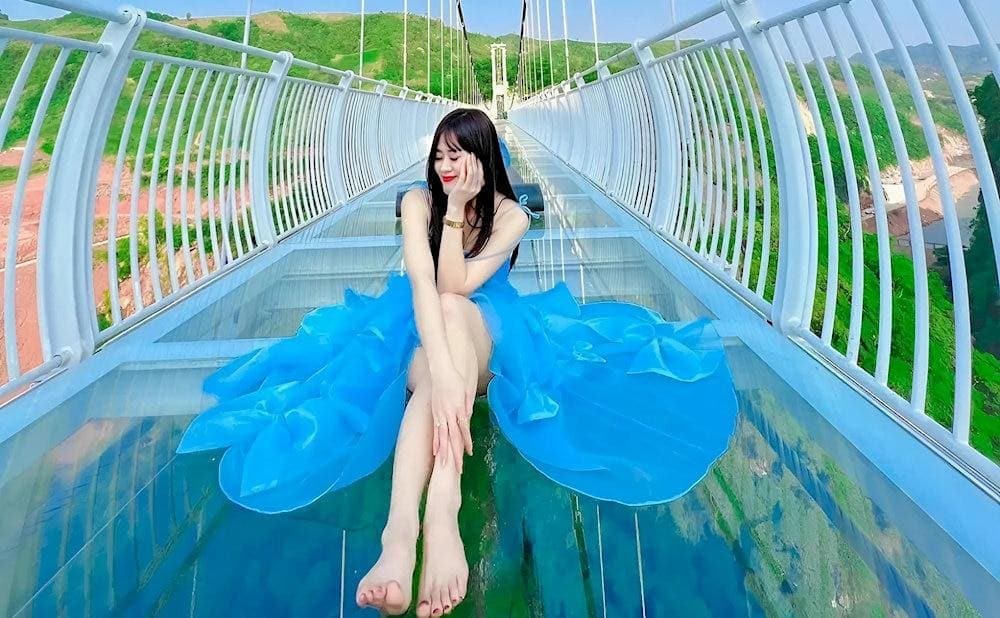 If you're brave enough to look down, the reward is a view that very few places on Earth can match