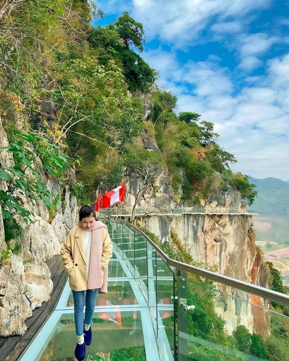 This is a once-in-a-lifetime walk through the clouds