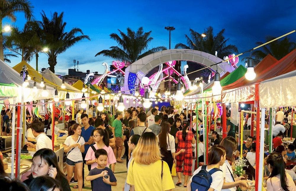 Entrance to the night market is free, you only need to budget for any food or purchases you choose to make
