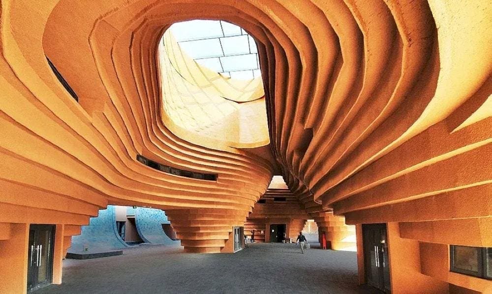 The museum's unique architecture, inspired by traditional kilns, is a highlight in itself.