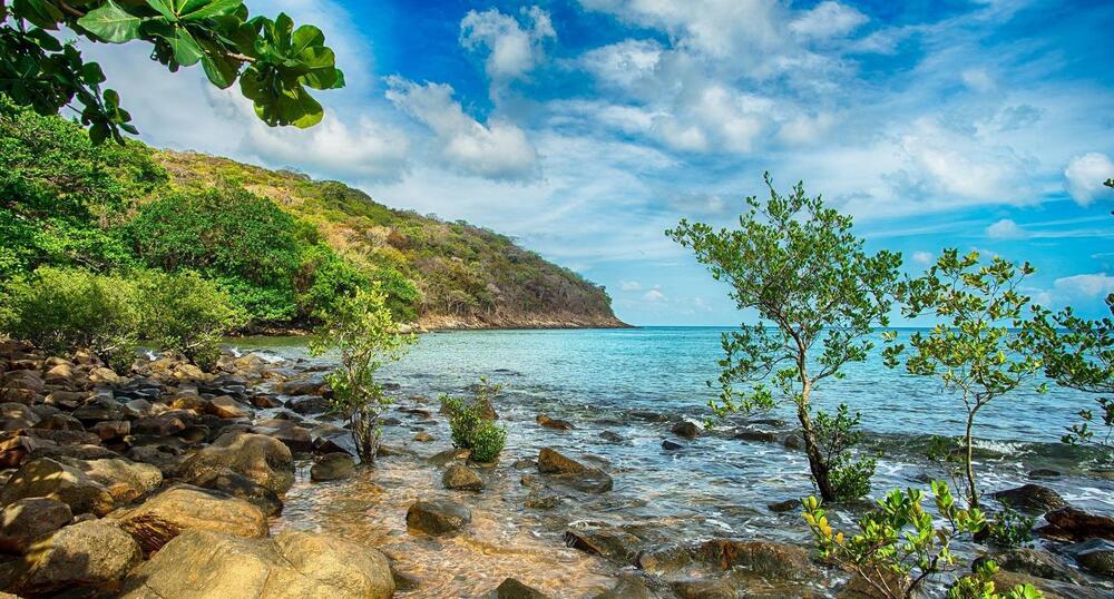 Ong Dung beach is a fascinating destination located on Con Son Island