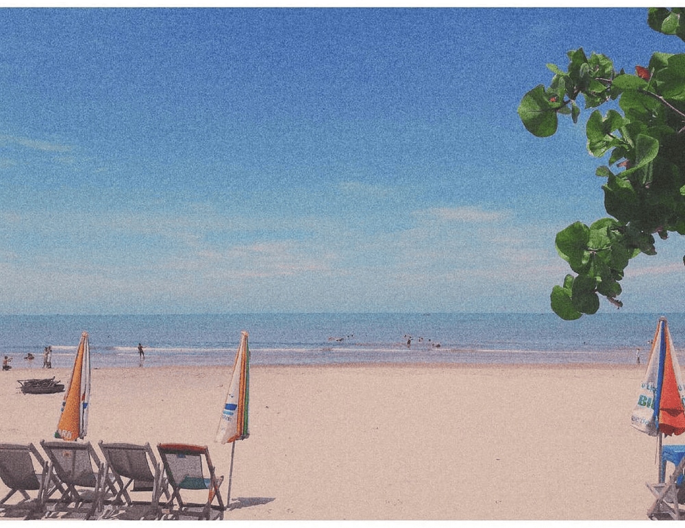 Chi Linh Beach's pristine camping area with clear waters and clean sand ideal for overnight beach adventure