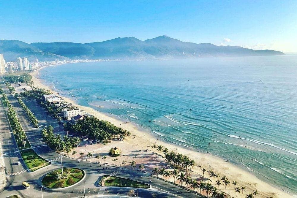Da Nang is a coastal city famous for its beaches located right in the city center