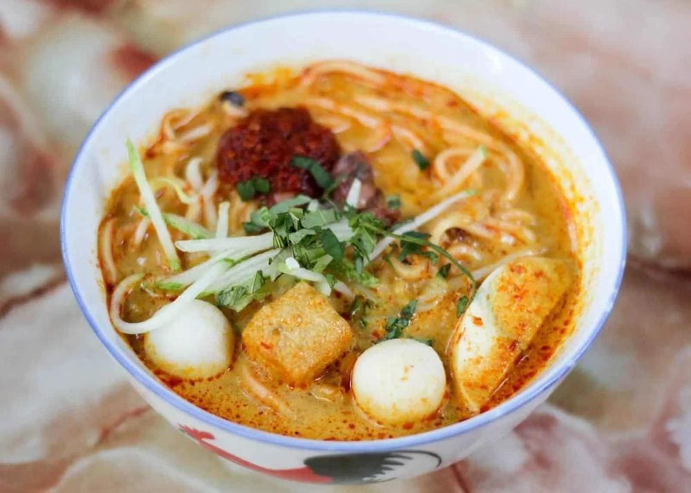 Nyonya Laksa is a must-try dish when visiting this country