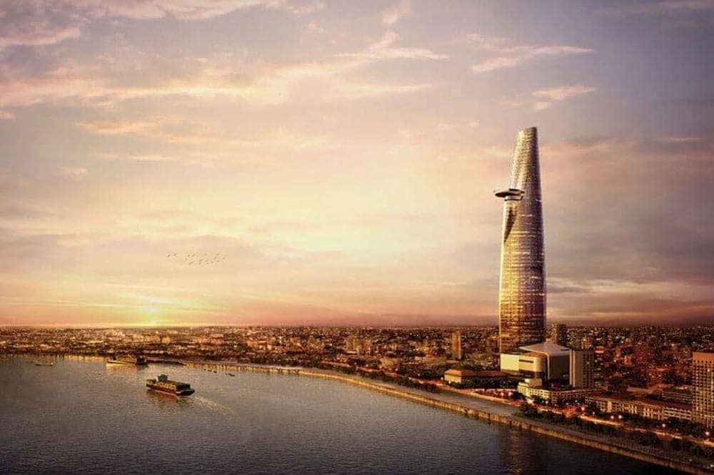 Visitors can enjoy a panoramic view of Saigon from the observation deck on the 81st floor