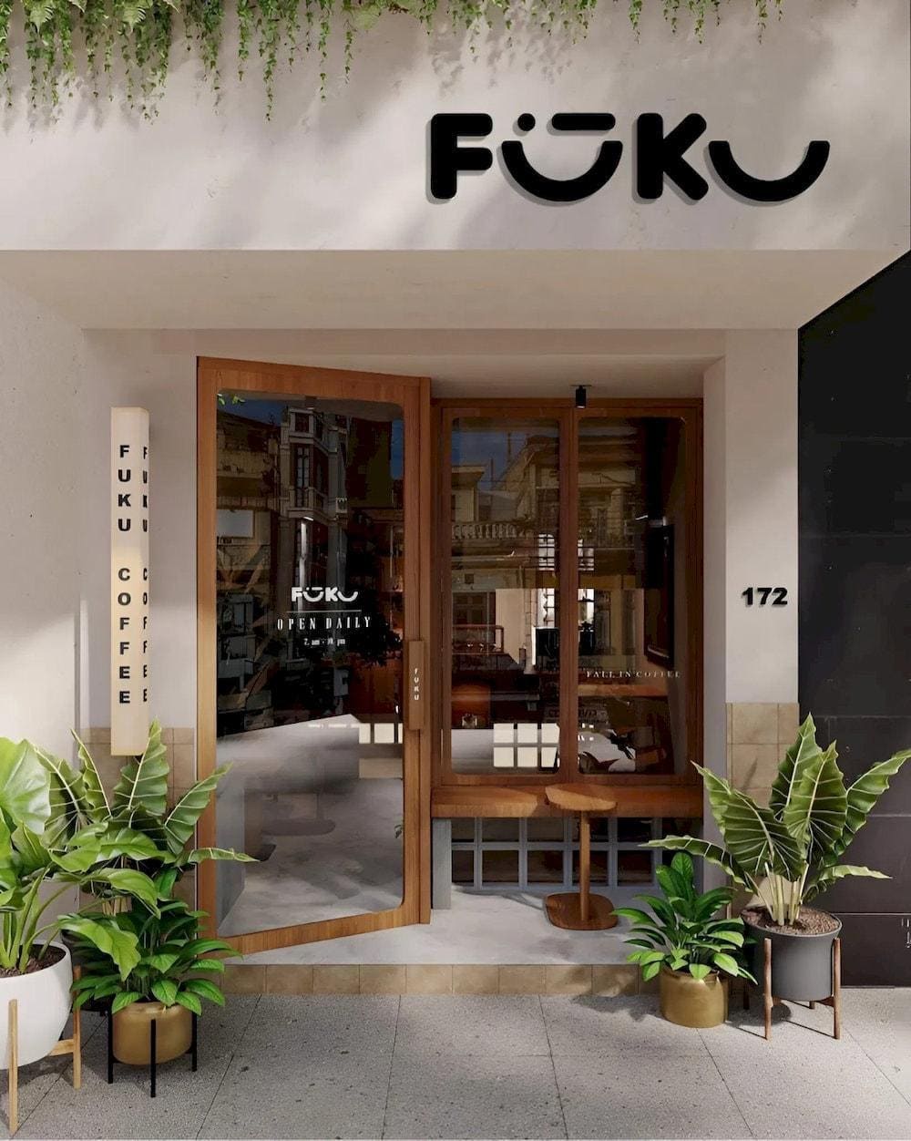 Minimalist style and Japanese-inspired menu define FUKU's charm