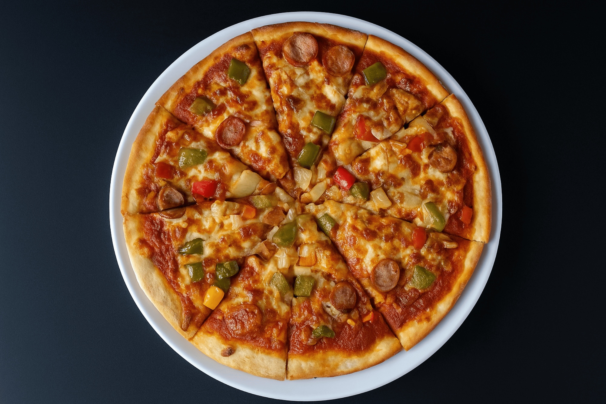 Guests appreciate the generous pizza portions that are ideal for sharing and bursting with authentic flavor