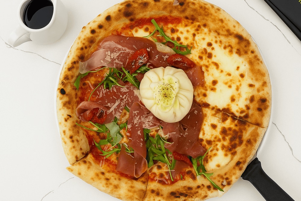 Diners should consider whether they prefer a thin, crispy base or a thick, chewy crust when selecting a pizza