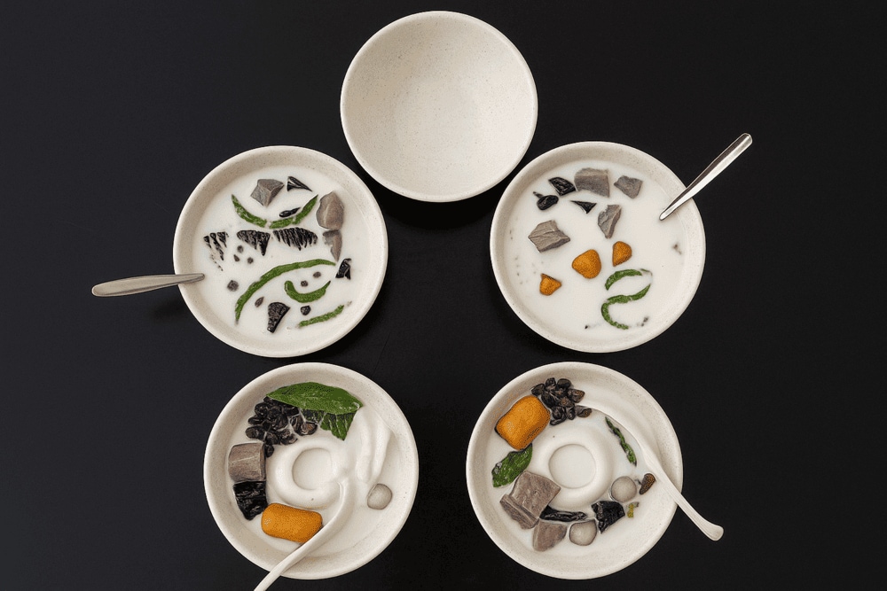 Thai Durian Dessert Soup, and Chewy Taro & Sweet Potato Dessert are also local-favorites