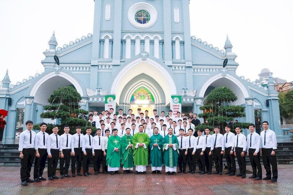 A stunning Catholic church, known for its striking architecture and peaceful atmosphere