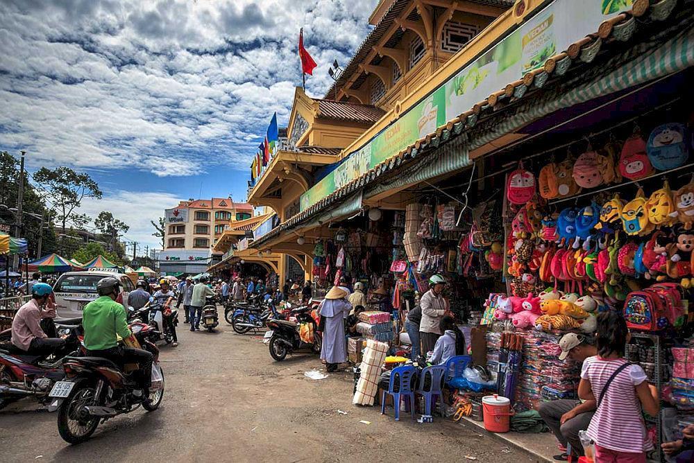 Binh Tay Market located about 7km from city center