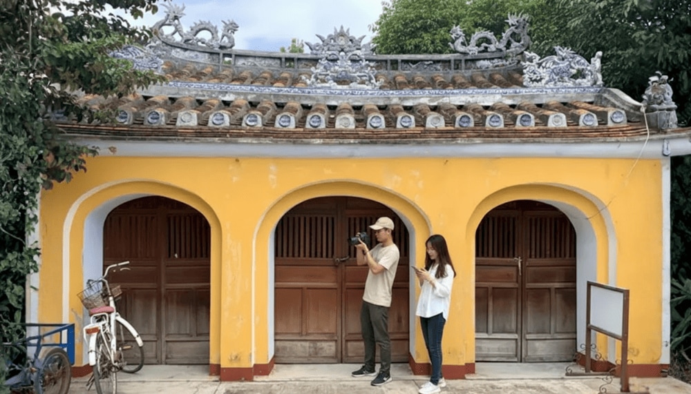 The Whale Temple honors the whale as a protector of fishermen, showcasing the islanders' deep respect for the sea