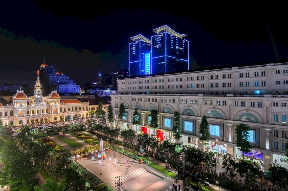 Nguyen Hue Walking Street provides an immersive experience of the city’s energy and spirit