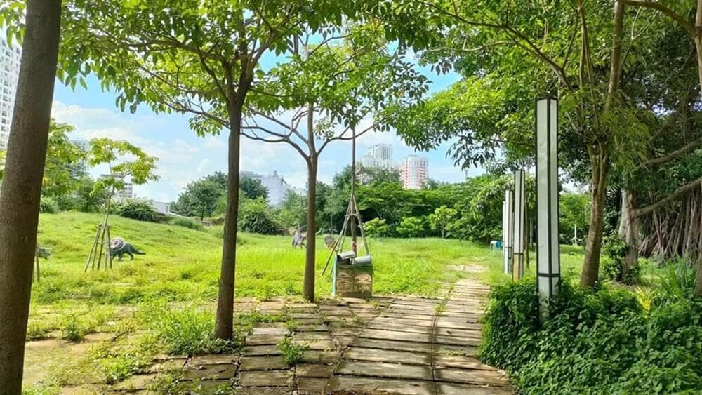 Khanh Hoi Park offers a green spots for the locals to unwind (Source: Internet)