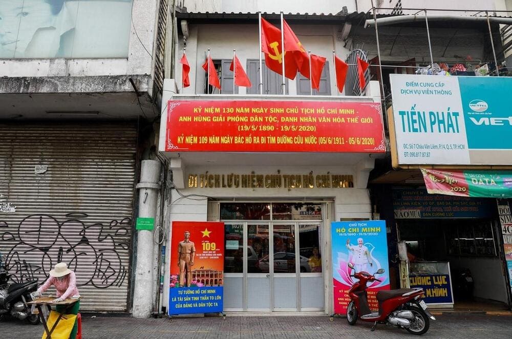 The house where Ho Chi Minh once lived before beginning his journey to seek national salvation
