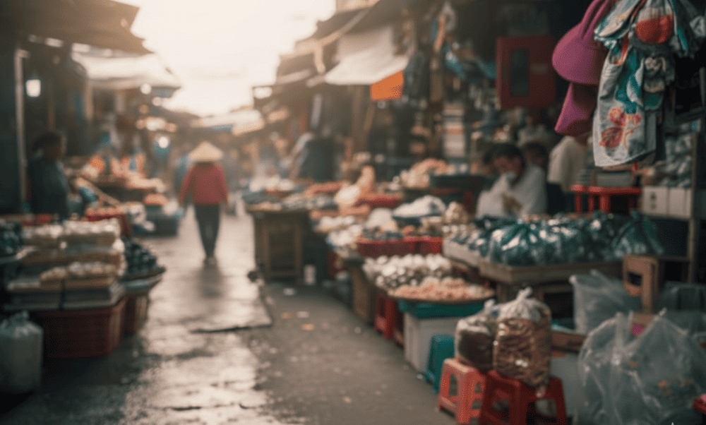 Many vendors do not accept credit cards, so having Vietnamese dong on hand is essential