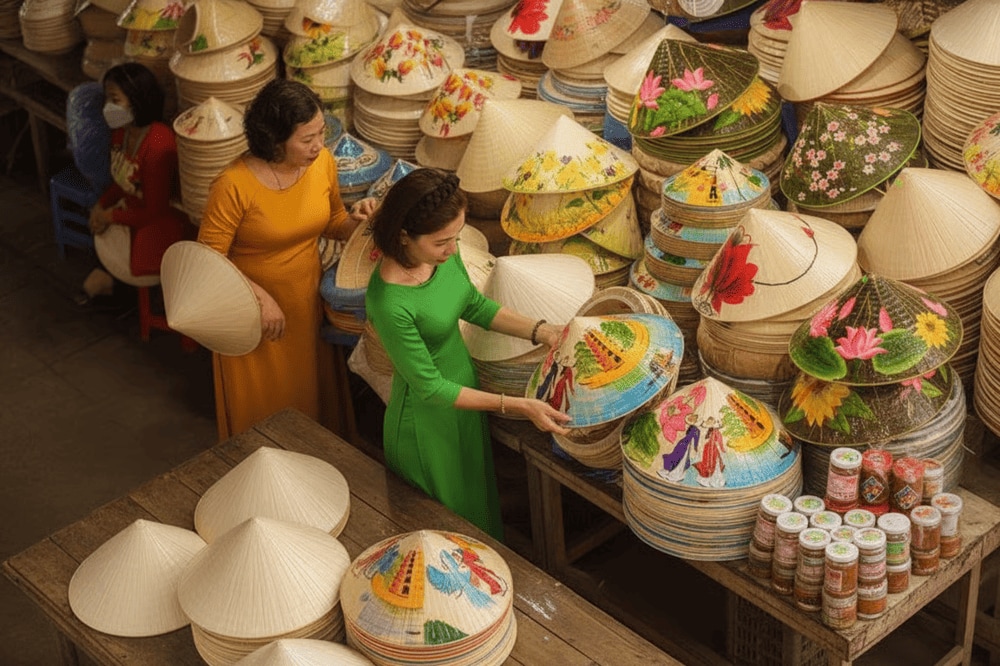 The market's architectural elements create compelling compositional frames for both wide-angle establishing shots and intimate detail photography