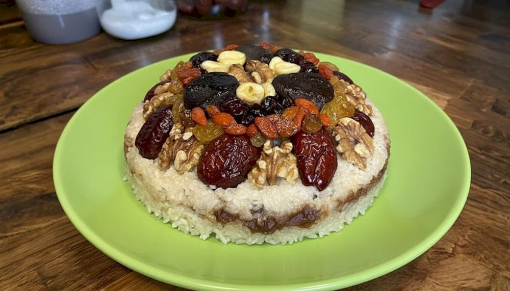 Ba Bao Fa rice dish with eight elaborate toppings