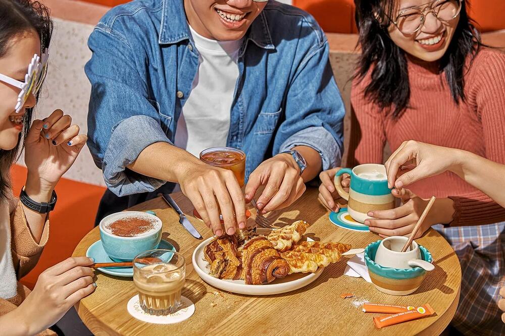 Trendy and Instagrammable, Eggyolk Coffee reinvents the classic with flavors like caramel and salted egg — as pretty as it is tasty