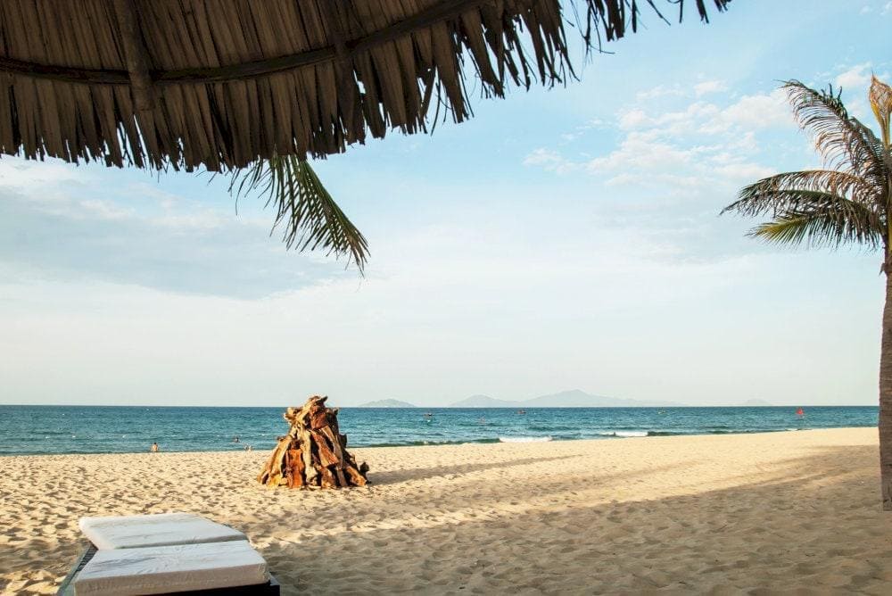 Ha My Beach located along Vietnam’s stunning central coast