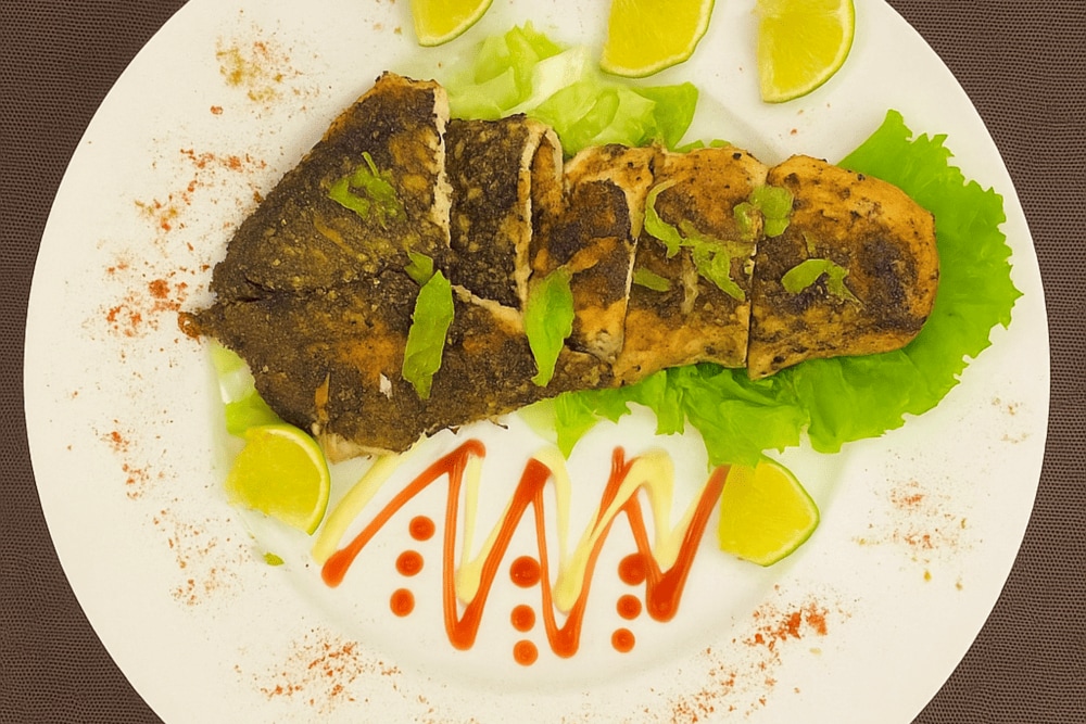 Halal food is prepared according to Islamic dietary laws, ensuring it's permissible and wholesome