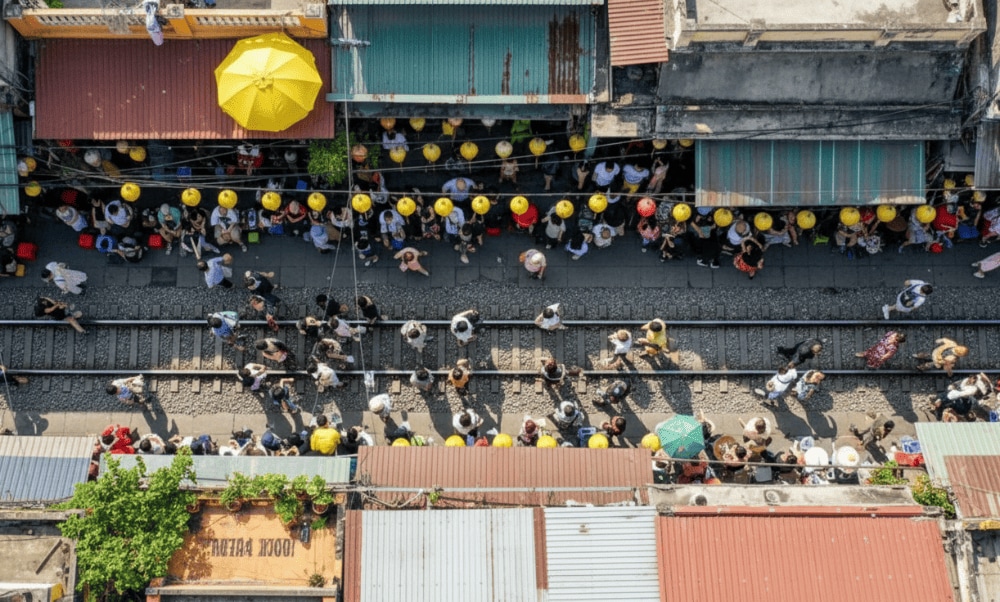 Visitors do not need to pay an entrance fee to visit Hanoi's Train Street
