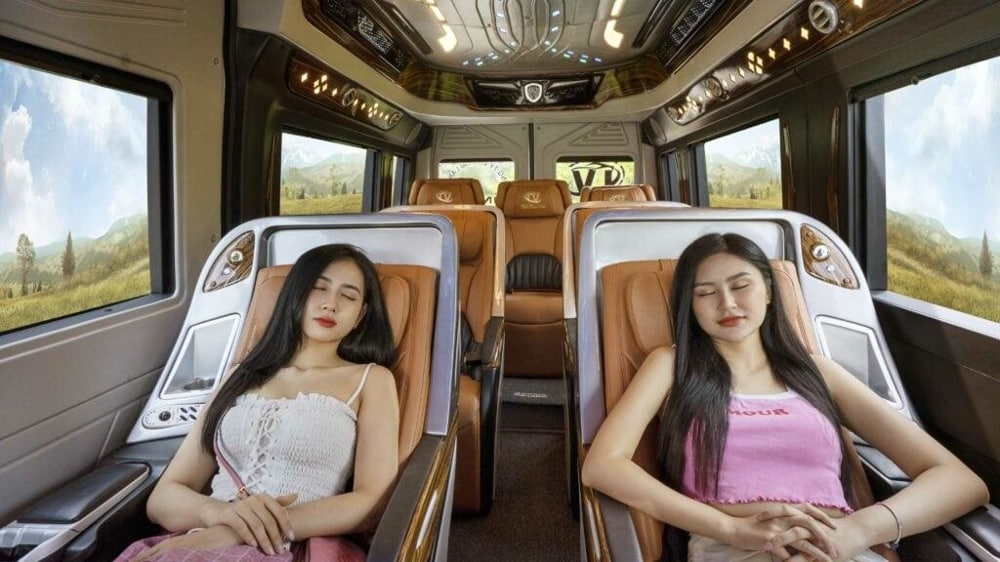 You will have a comfortable experience throughout the journey