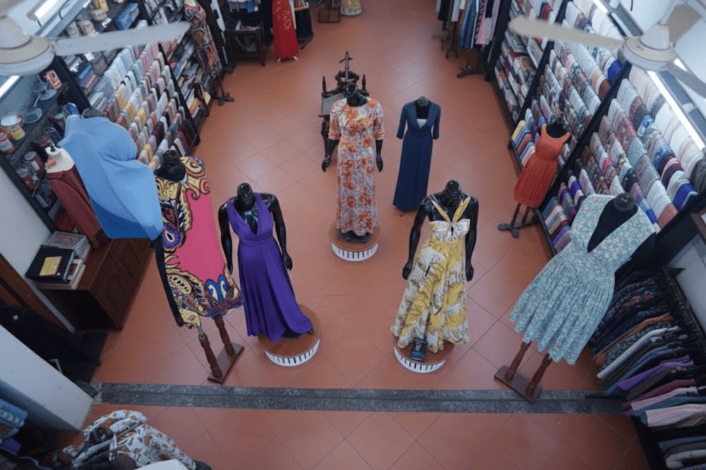 Customers can choose from a vast collection of fabrics, colors, and patterns to create a truly personalized piece