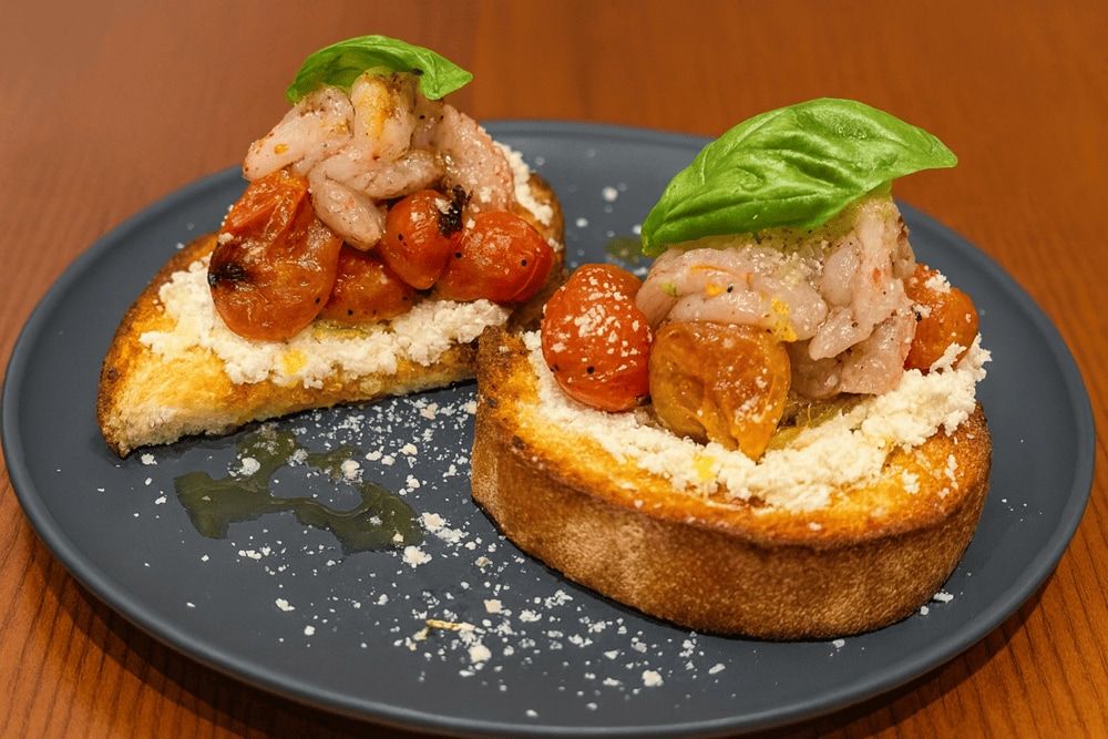 The chef creates daily-changing menus to highlight the best seasonal ingredients