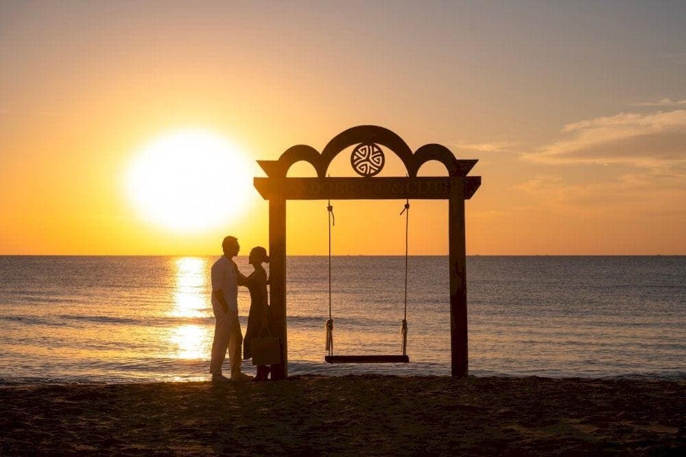 Couples especially love this time for quiet, memorable moments