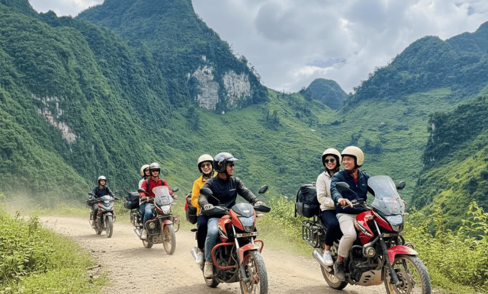 Reaching Lung Cu Flag Point requires multiple travel steps, but the journey itself is an adventure through Ha Giang’s spectacular landscapes