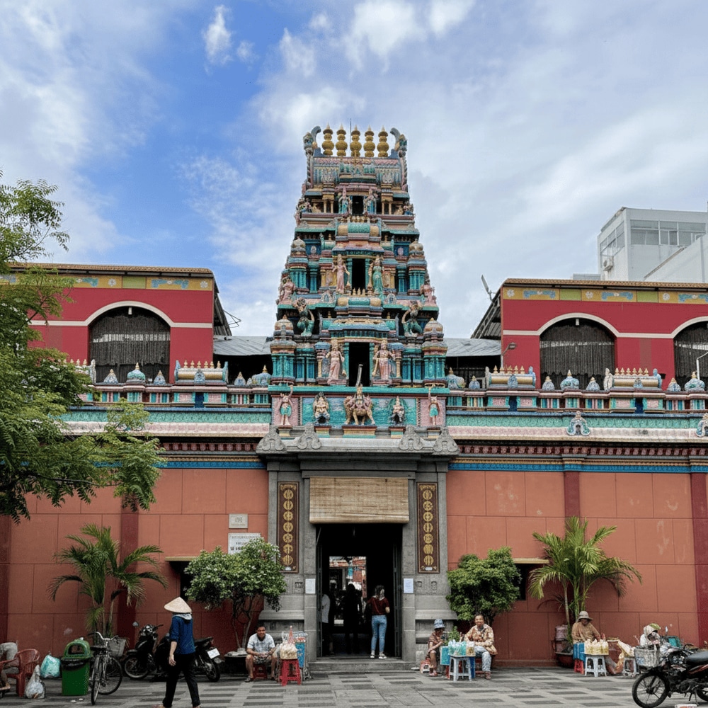 Built in the late 19th century by Tamil immigrants, Mariamman Hindu Temple Saigon grew from a small worship site into a distinctive Hindu architectural landmark