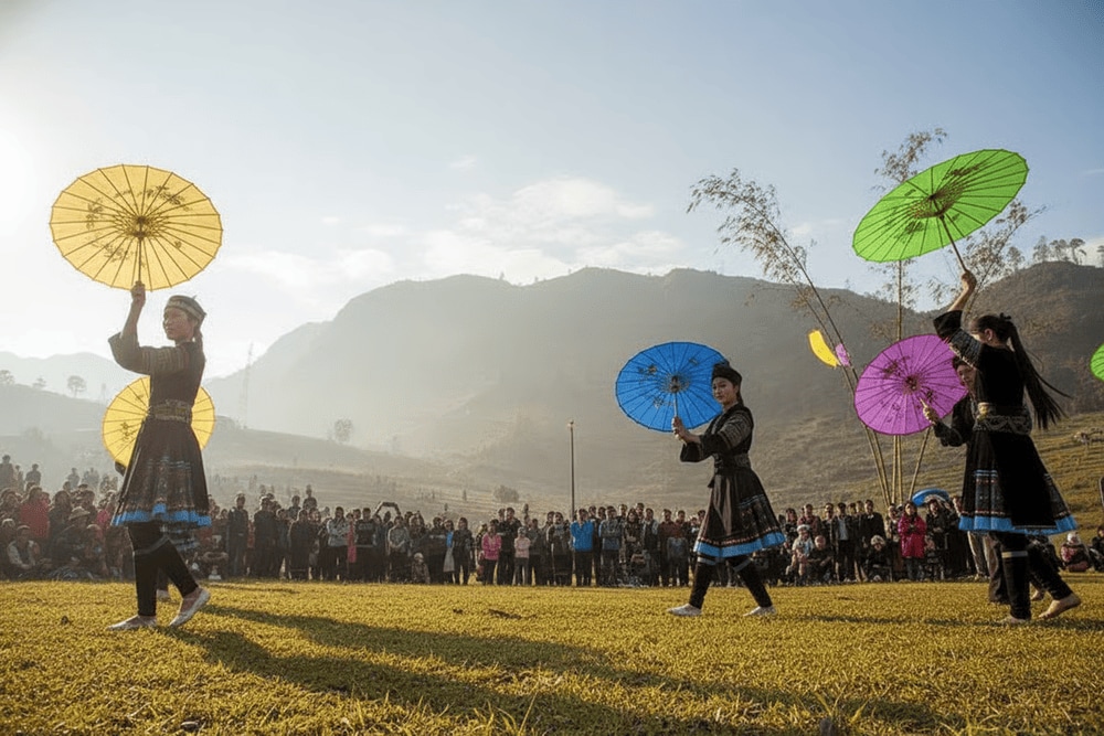 Highland markets are often full of panpipes and dances