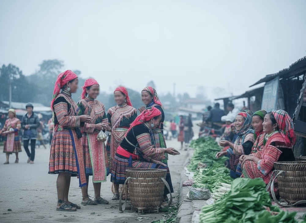 Vegetables are indispensable agricultural products in highland markets