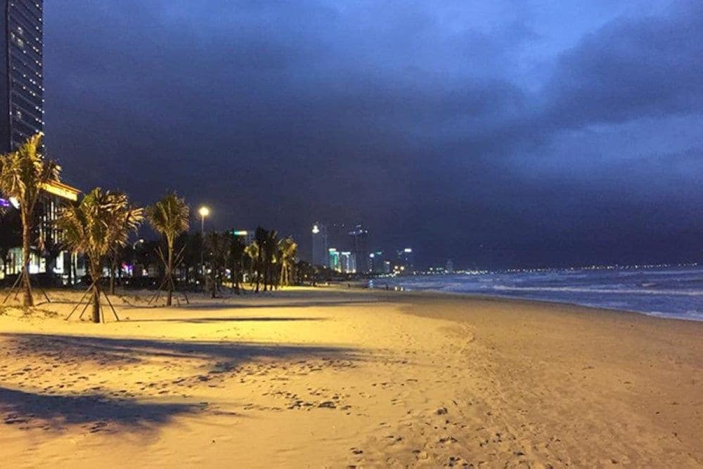 Nha Trang’s beaches are stunning at any time of the day, but there’s something magical about the sea after sunset