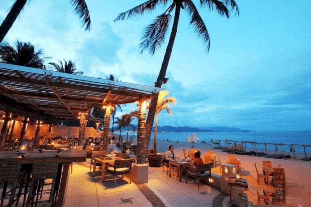 Seaside cafés in Nha Trang are known for their stunning ocean views