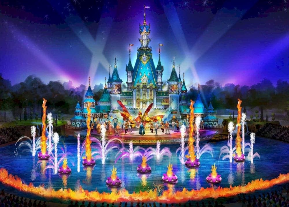 It’s recommended to arrive early and explore other attractions inside the park before settling in for this unforgettable nighttime performance
