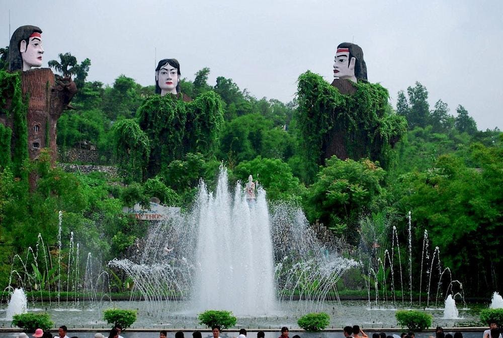 A recreational space suitable for the whole family