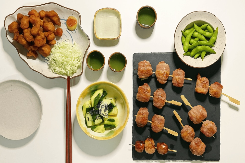 Authentic izakaya cuisine and premium sake selection make Sky Dining a unique rooftop experience