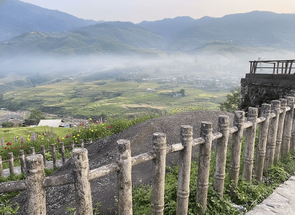 The rocks are scattered across an 8 km long piece of land and protected by a wooden fence