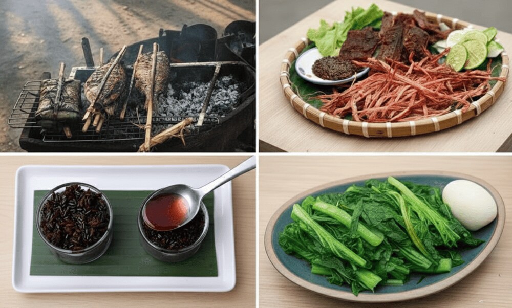 Visitors can try the local food and drink during the trip to Muong Hoa Valley