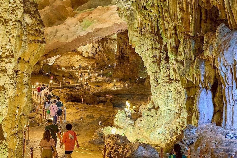Visitors can’t help but marvel at the breathtaking beauty of the cave