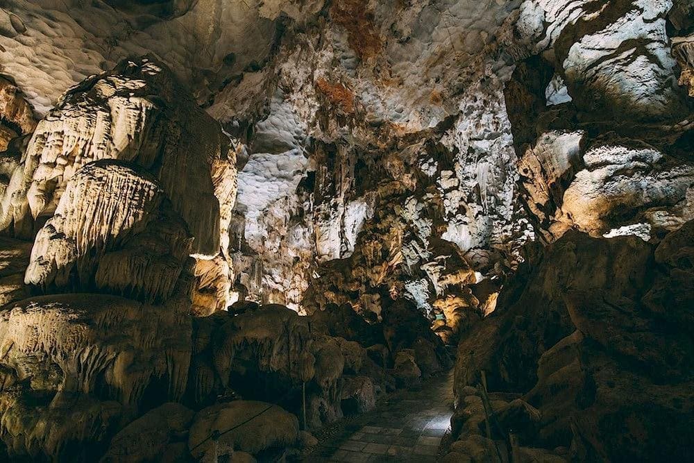 The third chamber immerses visitors in a more serene and dreamlike setting