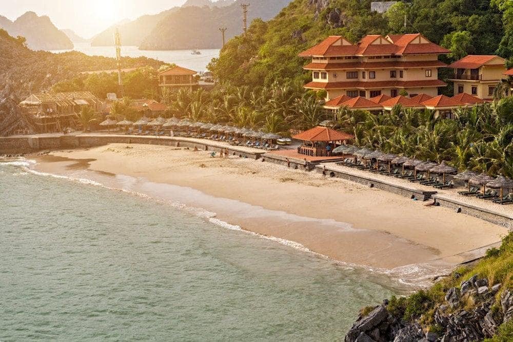 Cat Co Beach is a must-visit when at Cat Ba Island