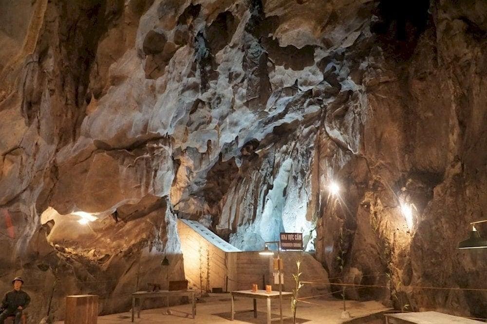 Inside the Military Hospital Cave